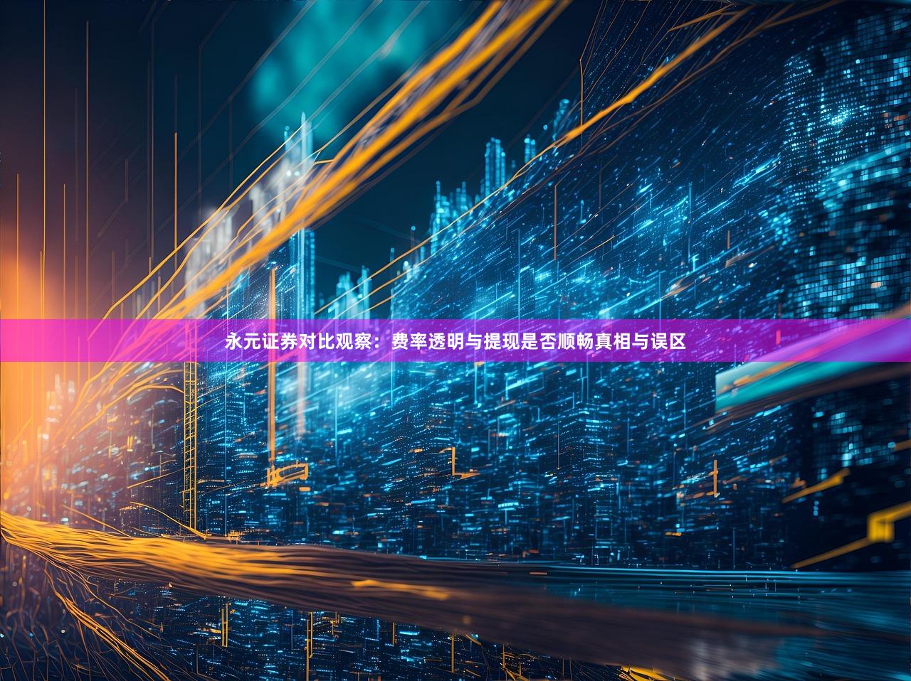 永元证券对比观察：费率透明与提现是否顺畅真相与误区
