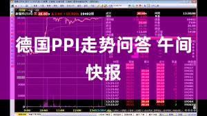 德国PPI走势问答 午间快报