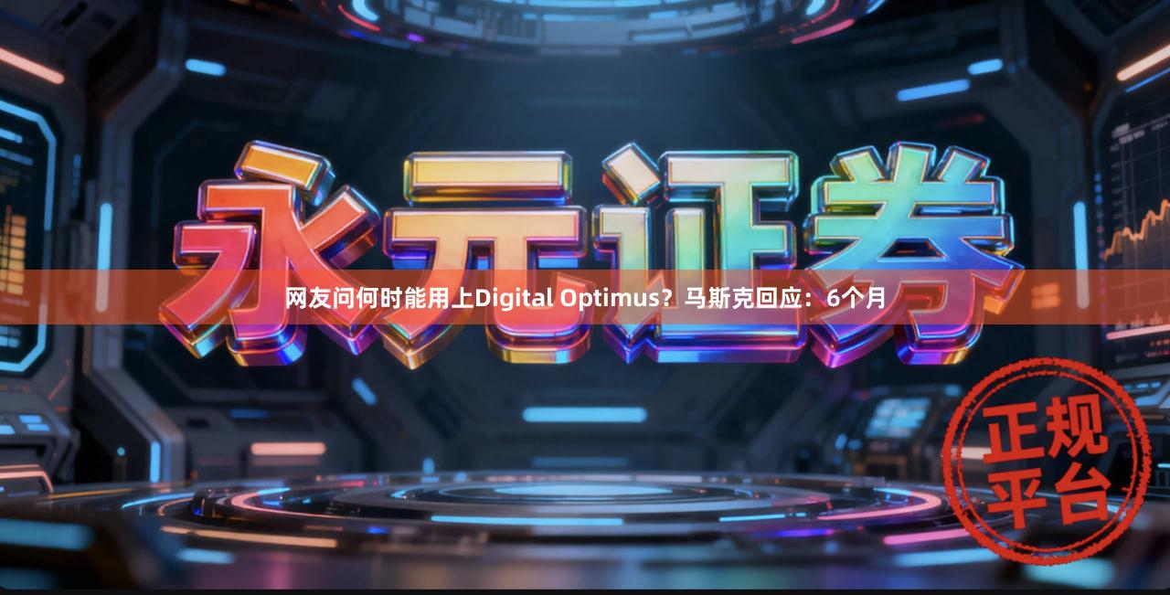 网友问何时能用上Digital Optimus？马斯克回应：6个月
